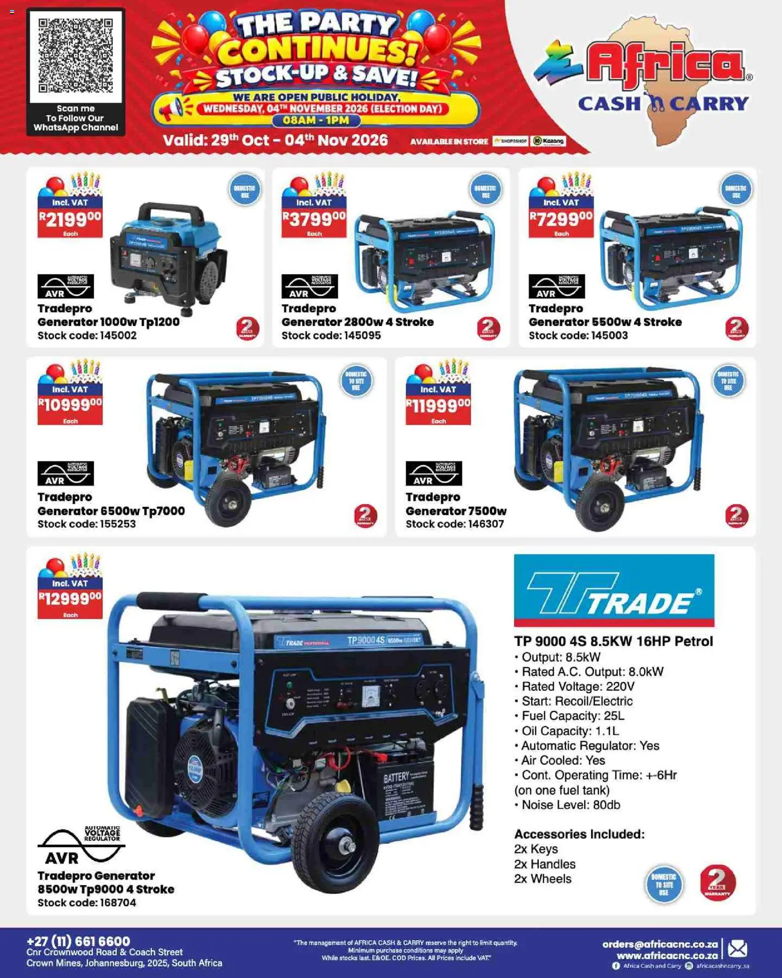 New Africa Cash & Carry catalogue – valid from 29/10/2026 | Page: 57