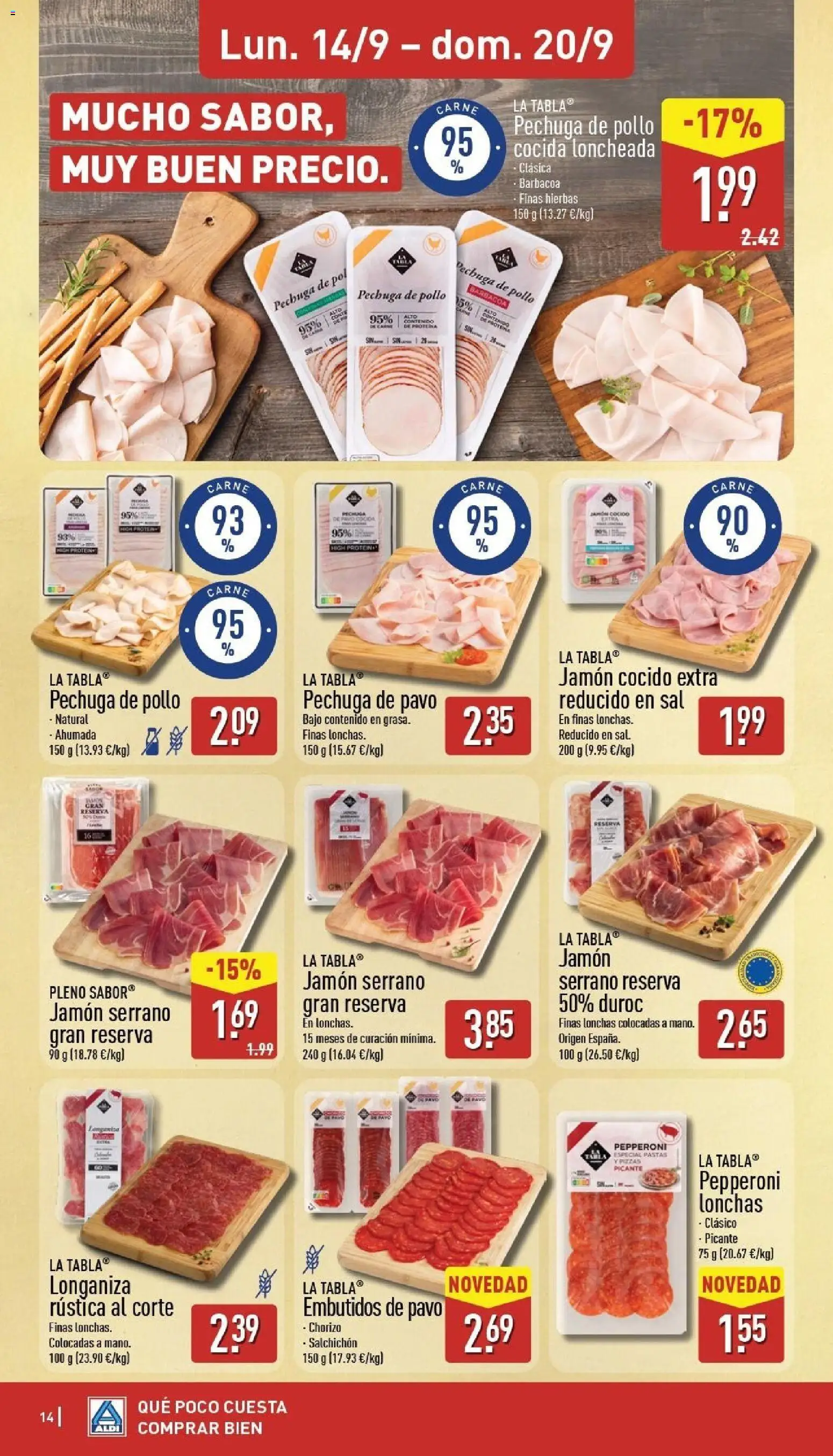 Aldi folleto Península │ válido desde el 14/09/2026 | Página: 14