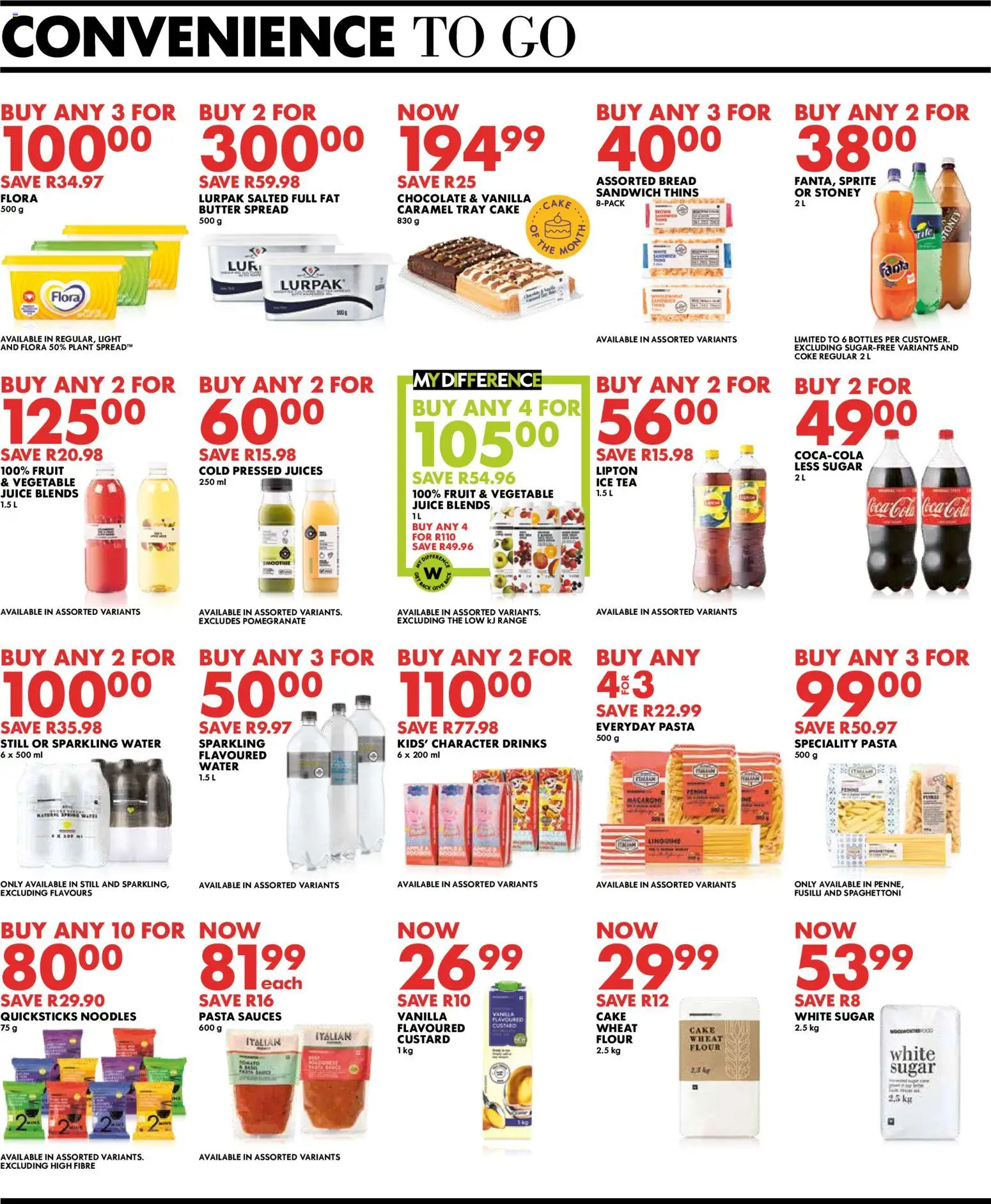 New Woolworths catalogue – valid from 26/10/2026 | Page: 4 | Products: Flour, Tray, Vanilla, Fruit