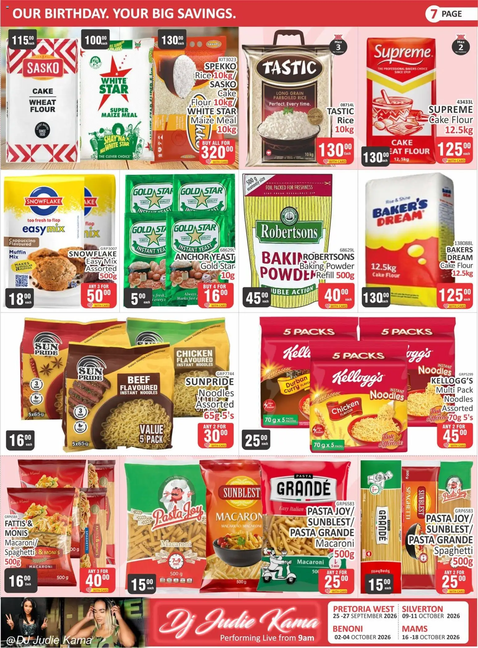 New KIT KAT Cash & Carry catalogue – valid from 24/09/2026 | Page: 7 | Products: Flour, Chicken, Beef, Pasta