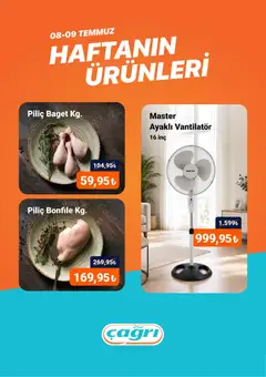 08 Temmuz 2026 tarihinden itibaren geçerli olan Çağrı Market kataloğu önizlemesi