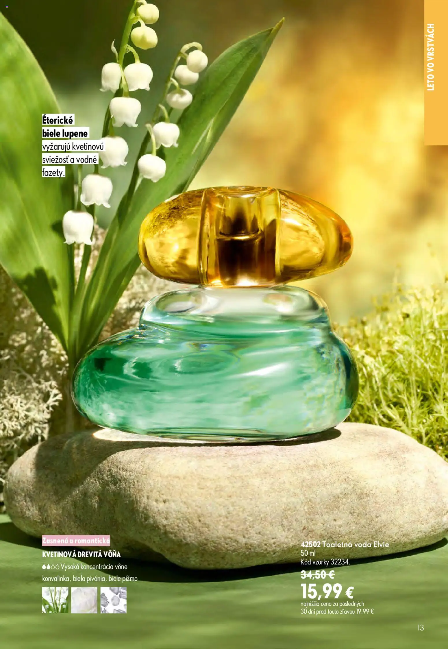 Nové Oriflame akcie – leták je platný od 17.06.2026 | Strana: 13 | Produkty: Toaletná voda, Voda