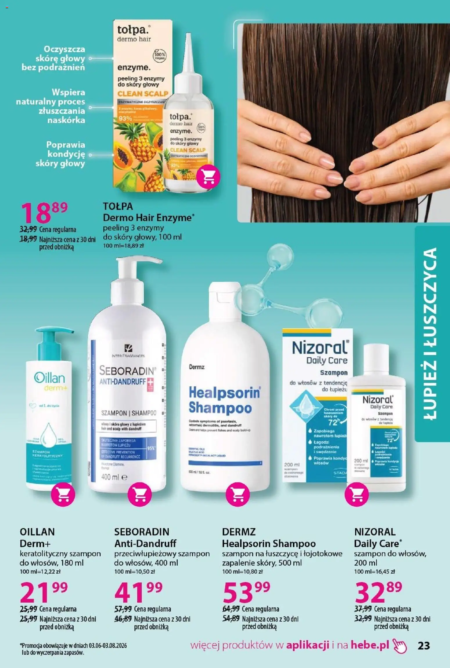 Hebe gazetka - Katalog od 19.06.2026 | Strona: 23