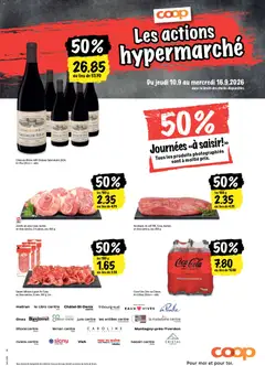 Coop aktionen FR ab 10.09.2026 gültig | Seite: 21 | Produkte: Jura, Coca Cola, Salami, Caro