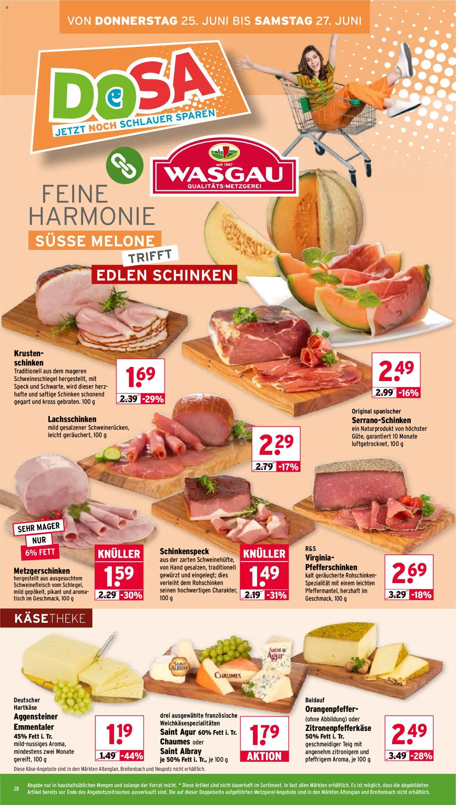 Wasgau Prospekt – gültig ab 22.06.2026 | Seite: 28