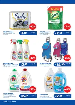 Anteprima del volantino Acqua e Sapone volantino Apertura Milano valido a partire dal 14/07/2026 | Pagina: 7 | Prodotti: Sapone, Lavatrice, Scala, Asciugatutto
