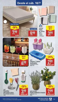Vista previa HOME CREATION®, Planta artificial en maceta, Tamaño aprox.: 42 cm., Unidad válido desde el 13/07/2026 | Página: 21
