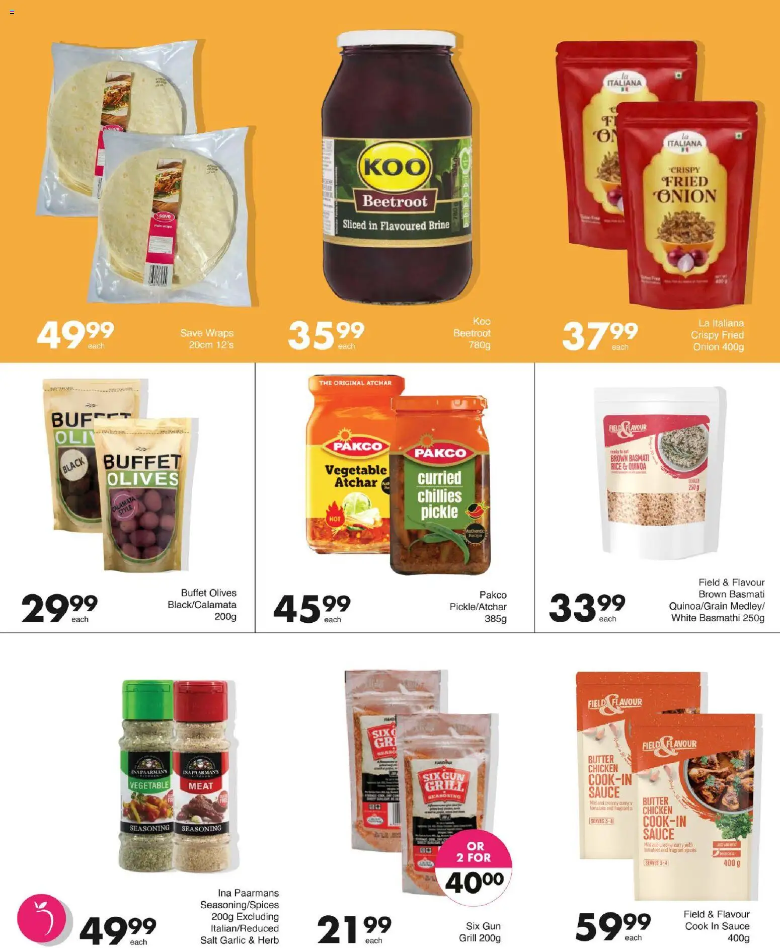 New Save catalogue – valid from 29/10/2026 | Page: 20 | Products: Atchar, Chicken, Seasoning, Onion