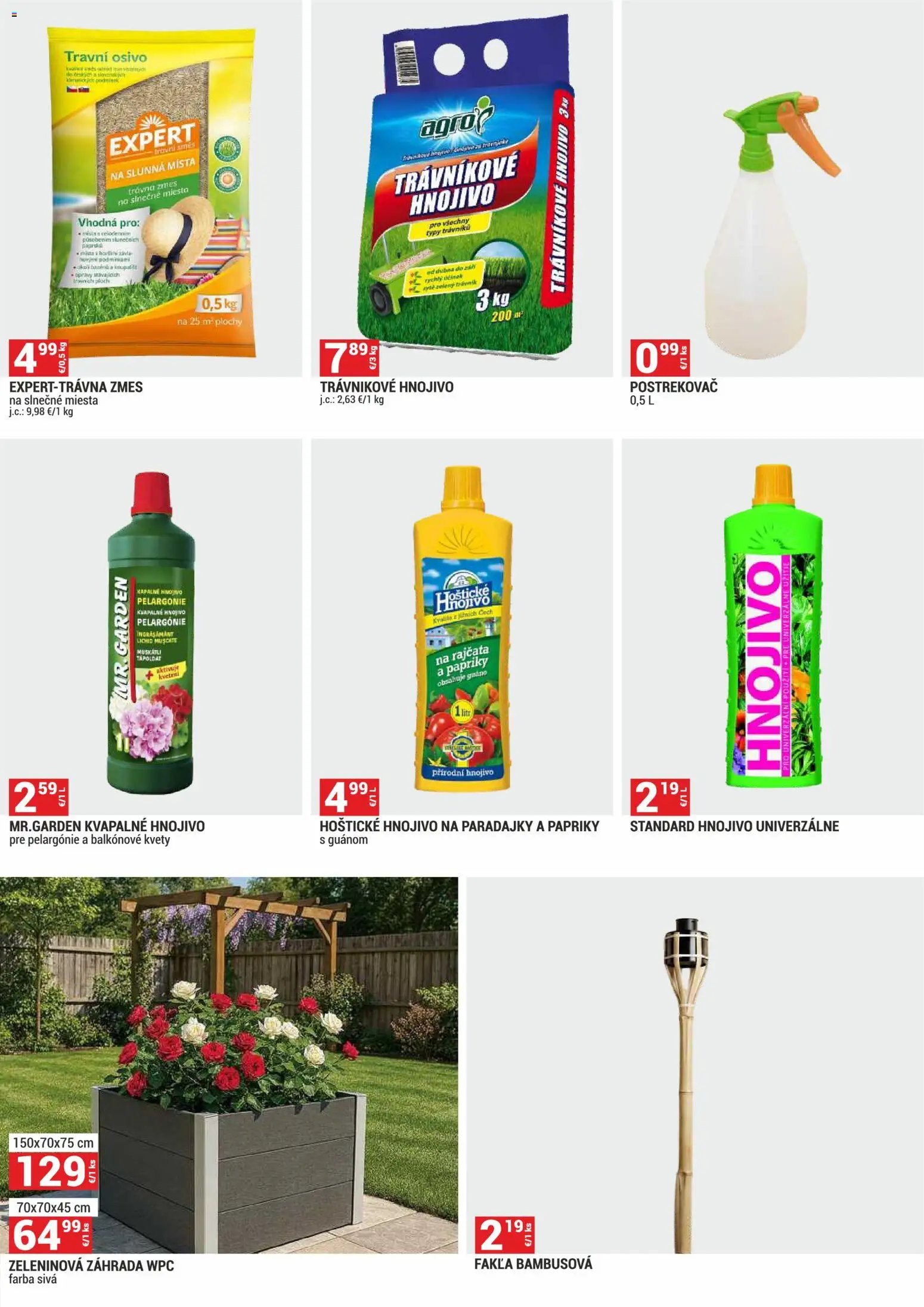 Nové Merkury Market akcie – leták je platný od 01.07.2026 | Strana: 6 | Produkty: Paradajky, Kvety