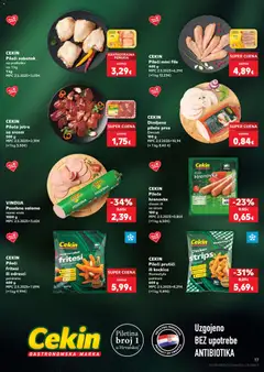 VINDIJA Posebna salama, Posebna salama razne vrste 1000 g - Pregled kataloga iz trgovine Kaufland, vrijedi od 06.05.2026 | Stranica: 17