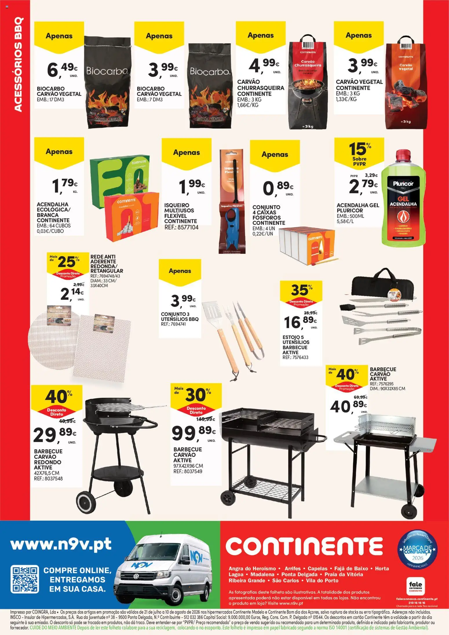 Continente - Açores Churrasco, Frutos e Produtos da Terra │ válido de 21/07/2026 | Página: 24