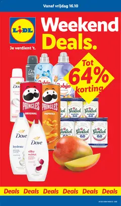 Lidl folder - Weekend - Voorbeeld van een folder van Lidl, geldig van 16-10-2026