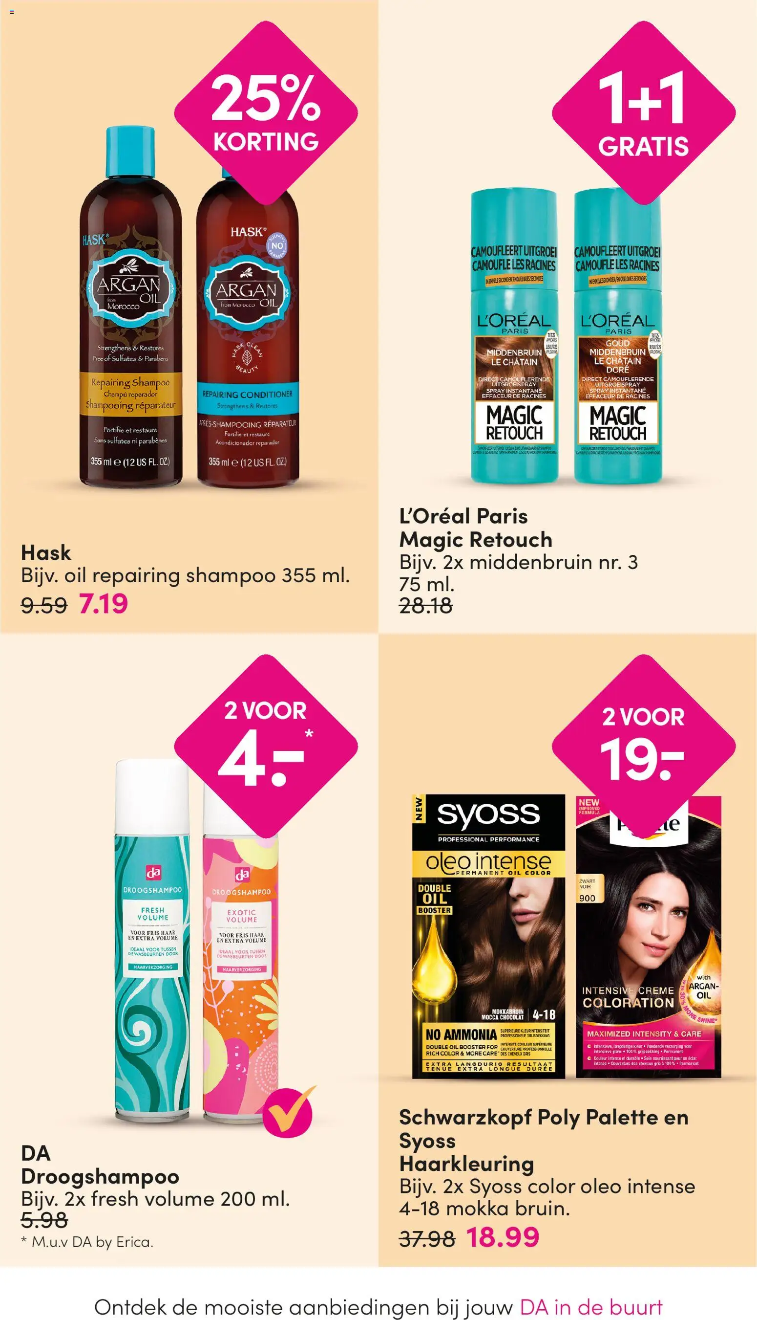 {H1} | Pagina: 8 | Producten: Droogshampoo, Shampoo, Conditioner, Crème