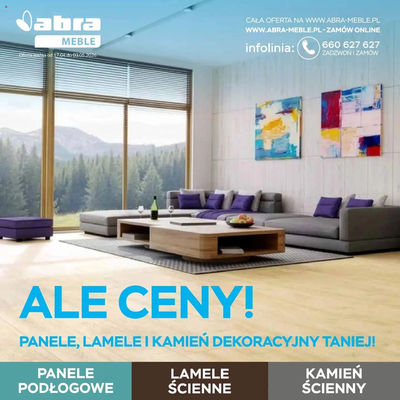 Abra meble gazetka od 17.04.2026 | Strona: 1