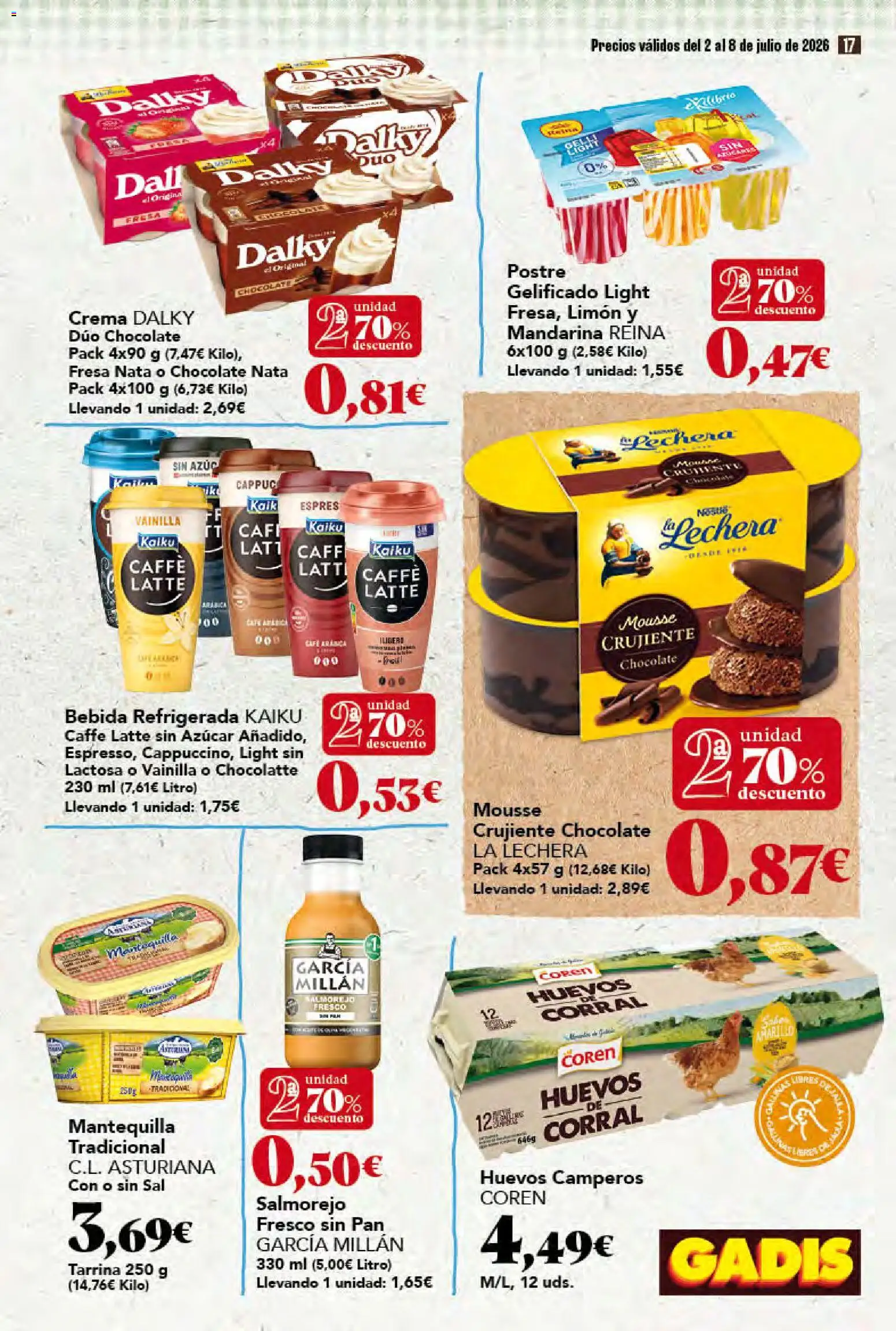 Gadis folleto │ válido desde el 02/07/2026 | Página: 17