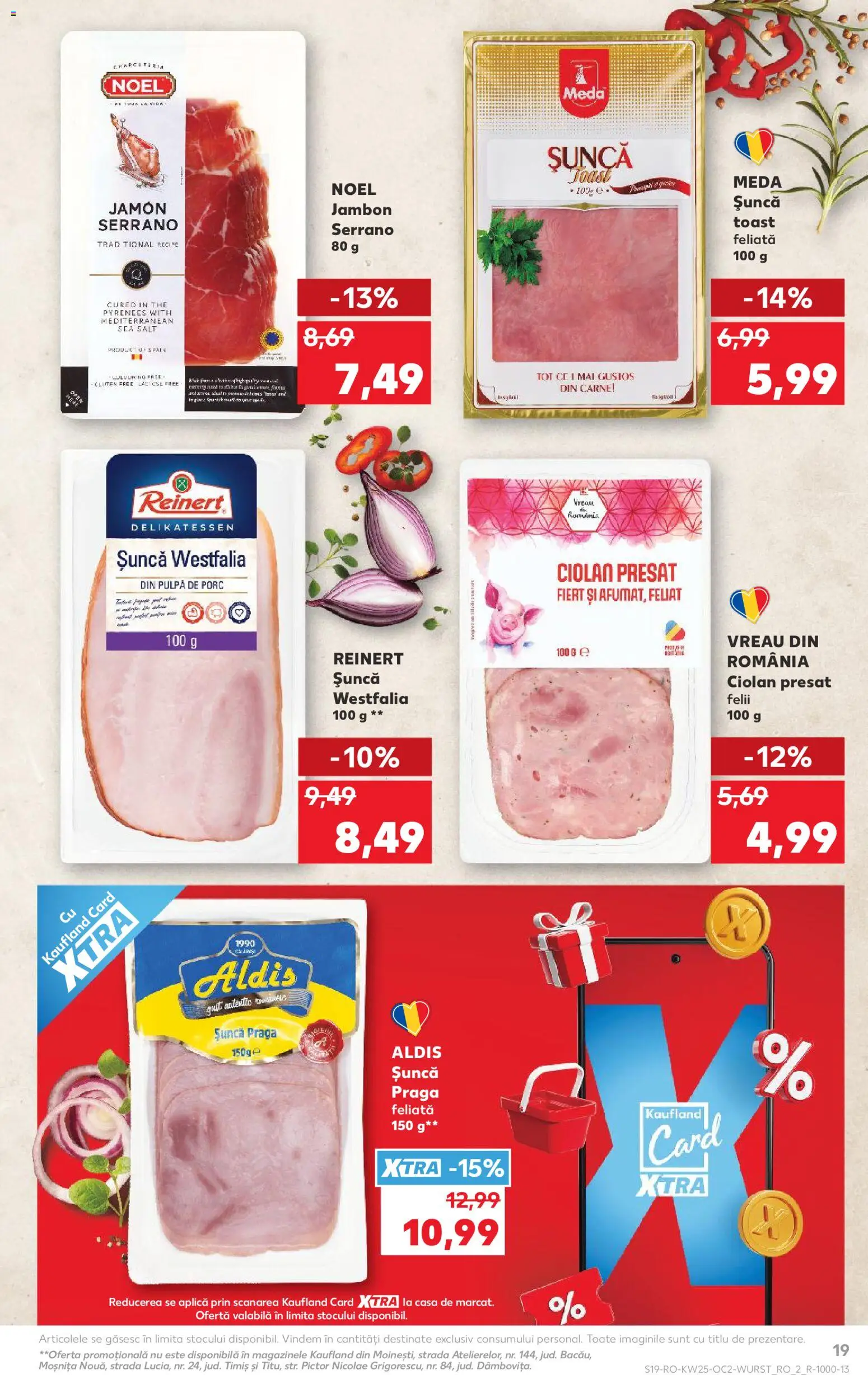 Kaufland RO akciós ujság - amely érvényes a következő dátumtól: 17.06.2026 | Oldal: 19
