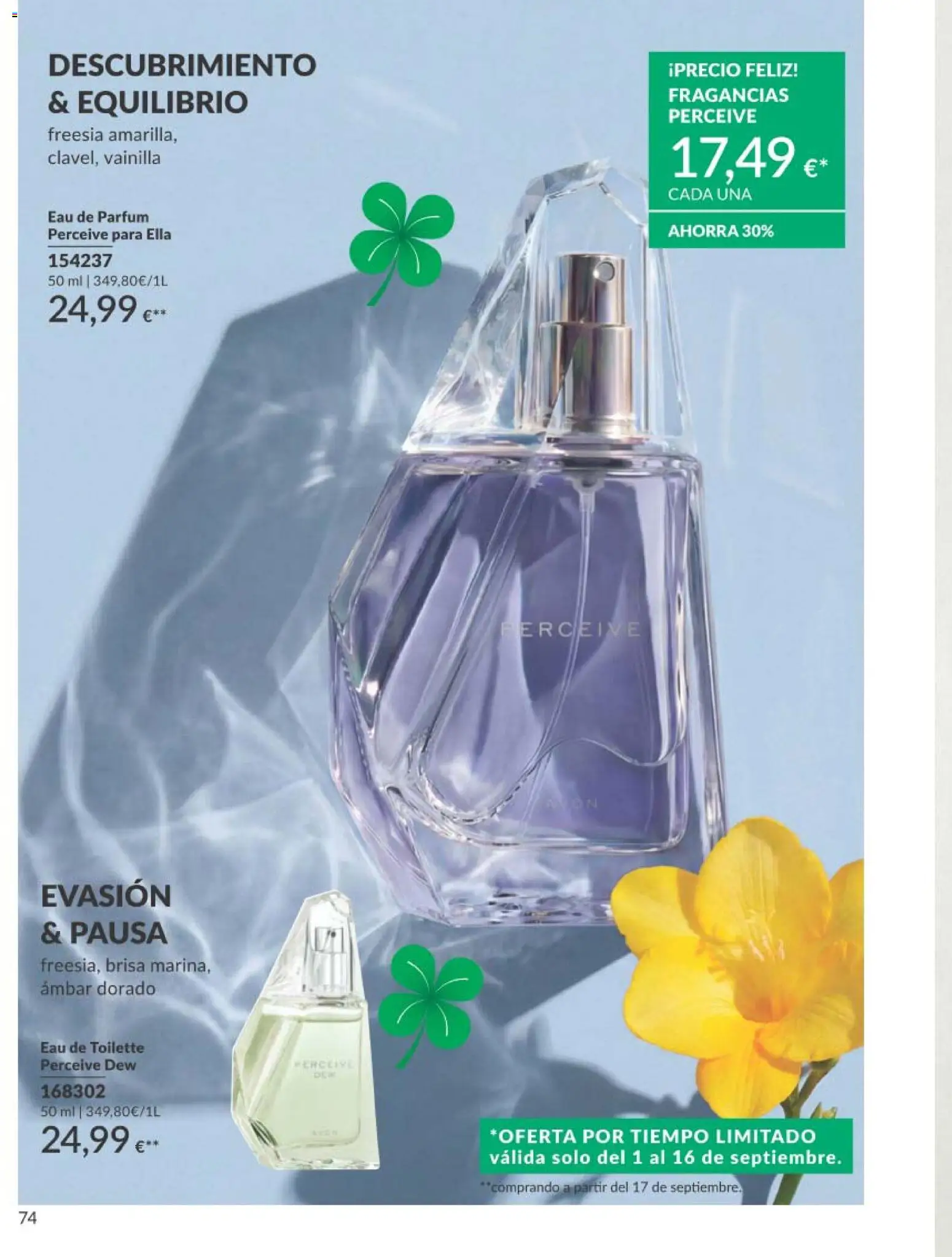 Catálogo AVON campaña 9 │ válido desde el 01/09/2026 | Página: 74