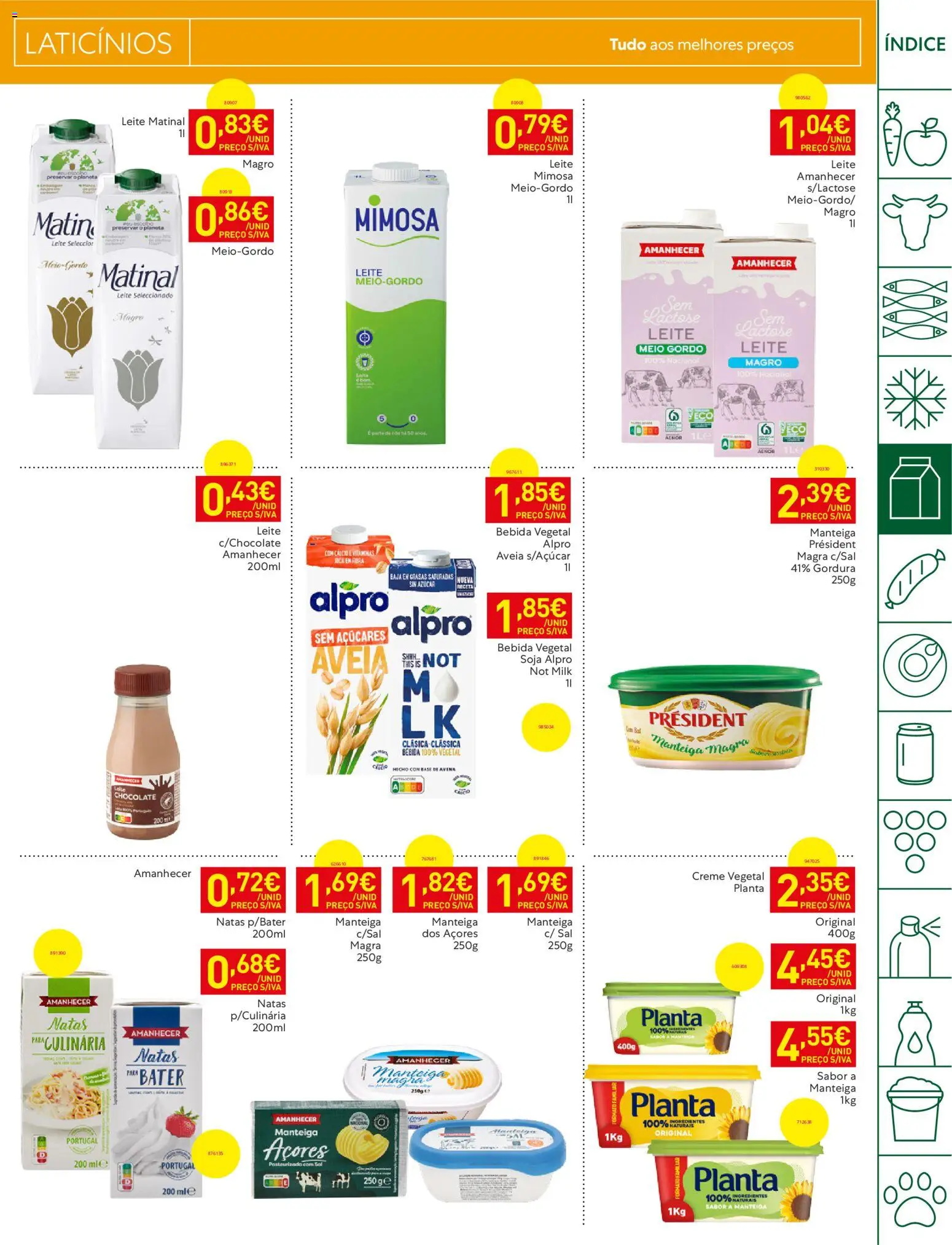 Recheio folheto Madeira │ válido de 28/07/2026 | Página: 11 | Produtos: Soja, Aveia, Manteiga, Bebida