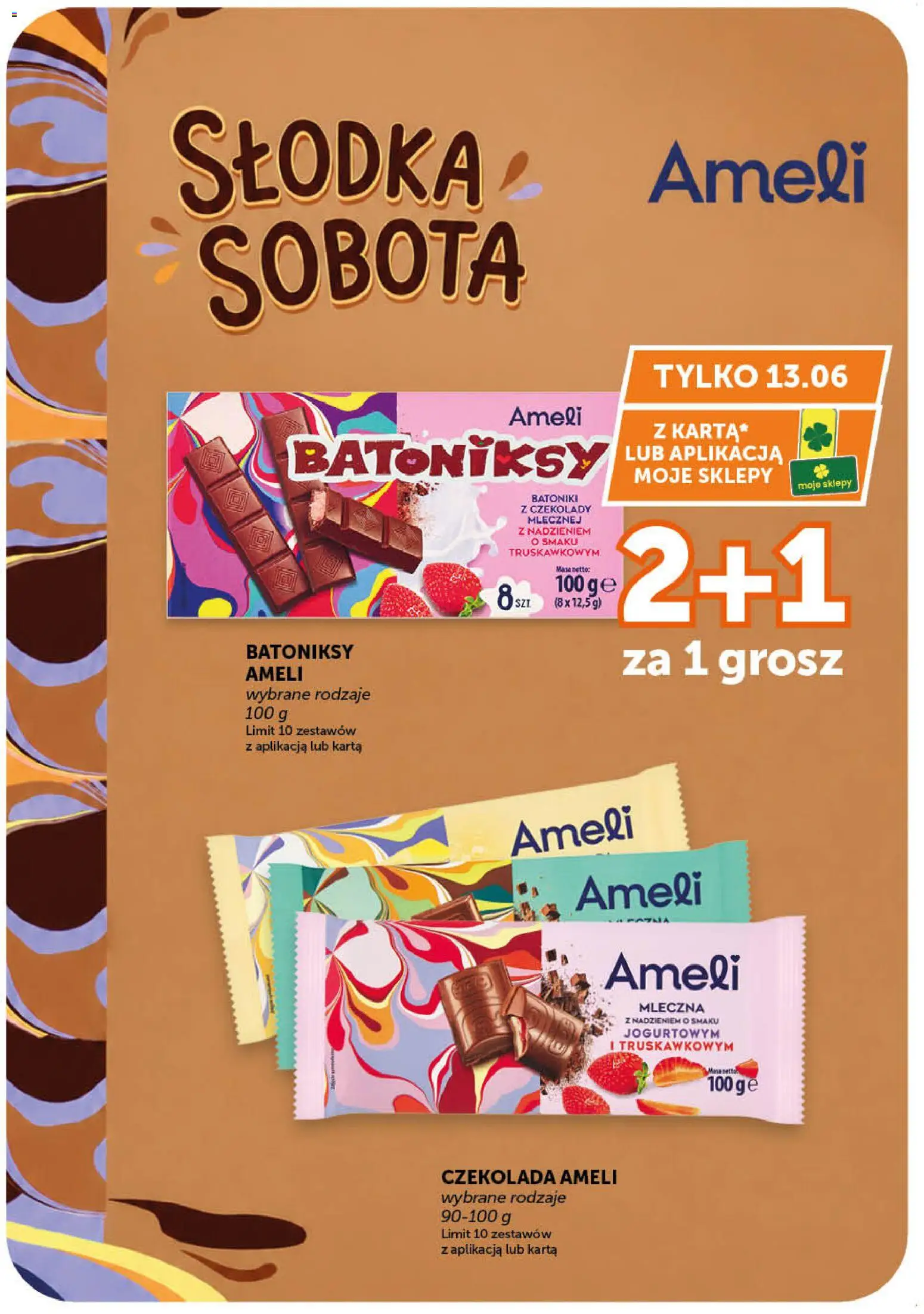 Groszek gazetka od 11.06.2026 | Strona: 13 | Produkty: Karta, Czekolady, Czekolada