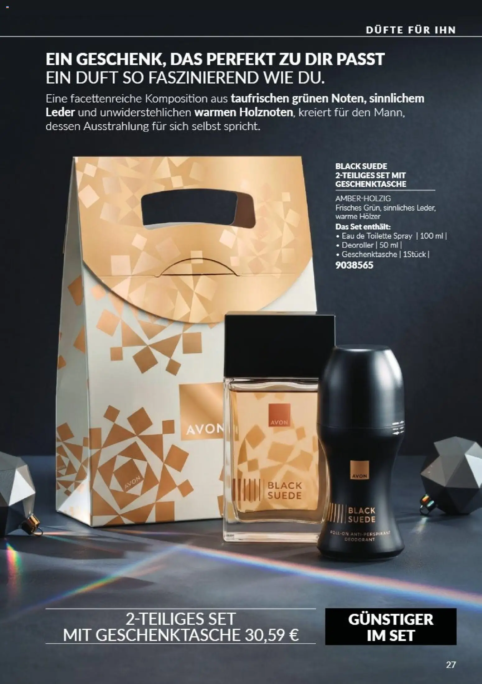 Avon Black Friday – gültig ab 01.11.2026 | Seite: 27 | Produkte: Toilette, Duft, Eau de Toilette, Deodorant