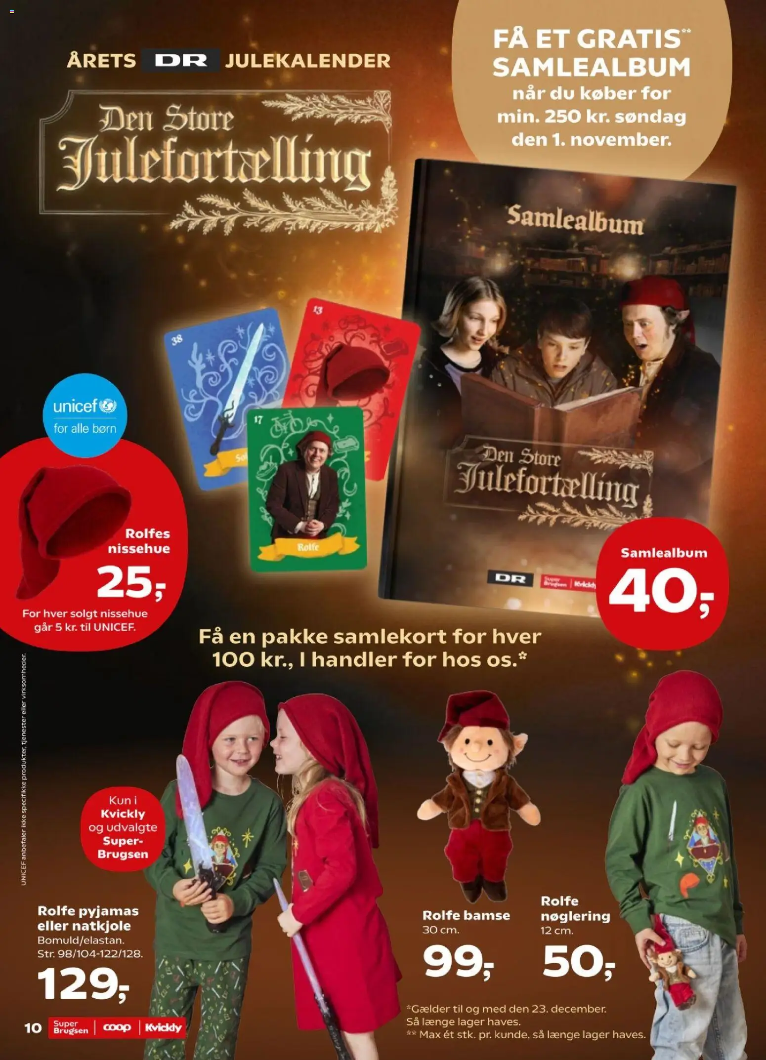 Kvickly tilbudsavis – gyldig fra 30/10/2026 | Side: 10 | Produkter: Pyjamas, Hat