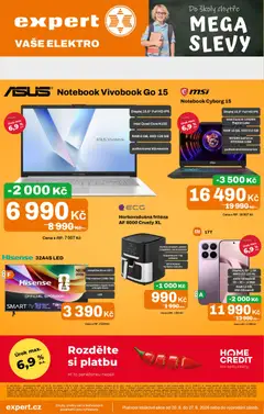 Náhled letáku Expert elektro leták od 20.08.2026
