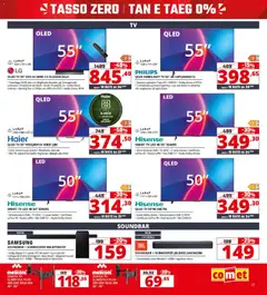 Anteprima del volantino Comet volantino valido a partire dal 30/07/2026 | Pagina: 21 | Prodotti: smart TV, Soundbar, TV, Samsung