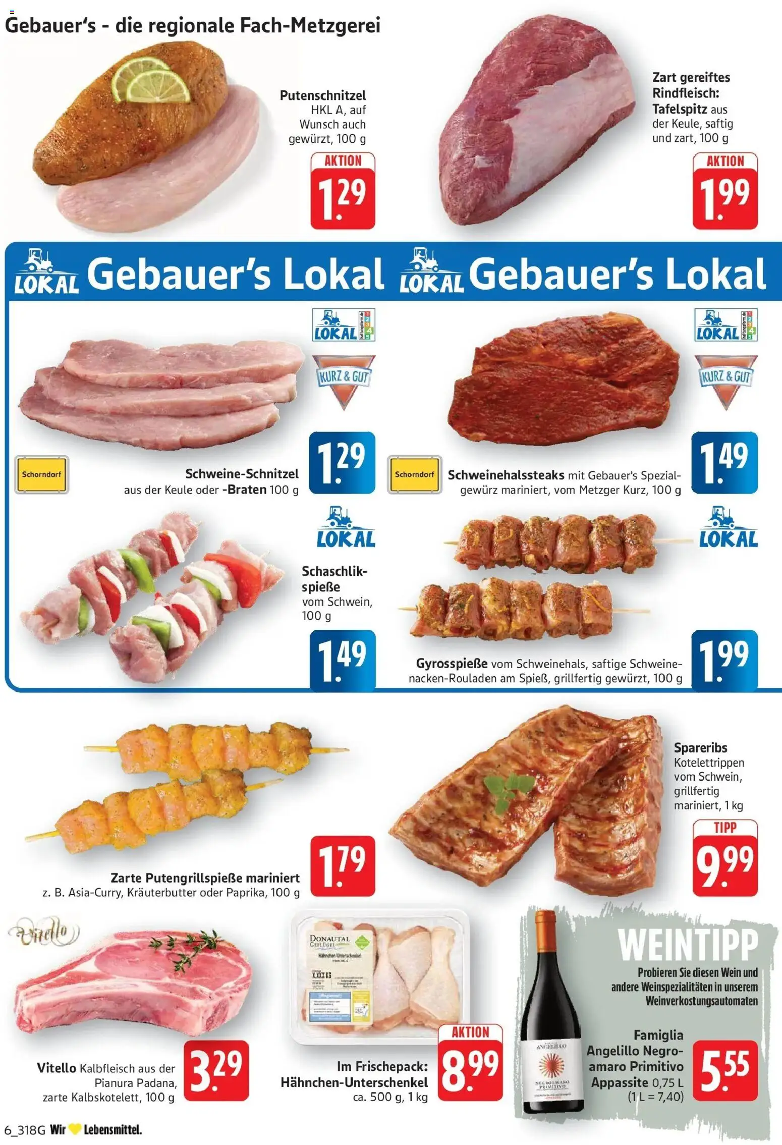 Edeka prospekt Geislingen	 – gültig ab 27.04.2026 | Seite: 8 | Produkte: Grill, Spieße, Gyros, Rindfleisch