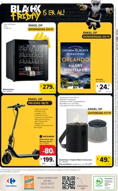 Carrefour - Hypermarkt Promoties van de week - Voorbeeld van een folder van Carrefour, geldig van 04/11/2026 | Pagina: 44 | Producten: Lantaarn, Gewicht, Elektrische step