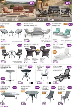 Matis katalog - pregled Matis kataloga - važi od 01.06.2026 | Strana: 14 | Proizvode: Baštenski sto, Baštenska stolica, Fotelja, Ležaljka