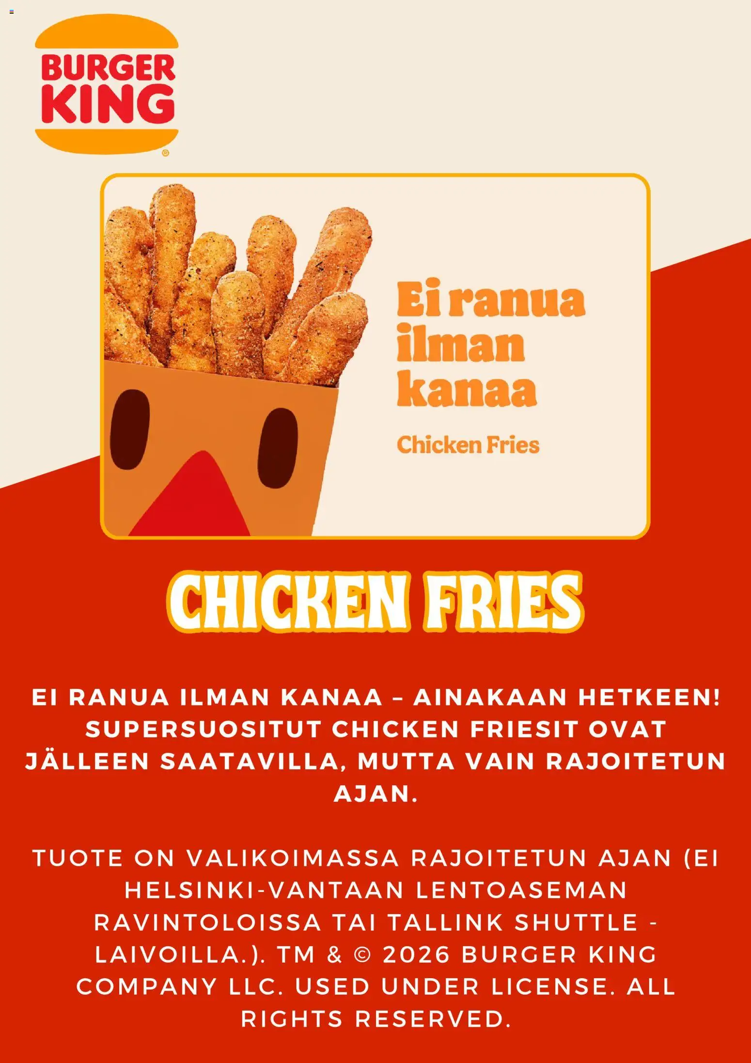 Burger King tarjoukset – voimassa 10.05.2026 alkaen | Sivu: 3