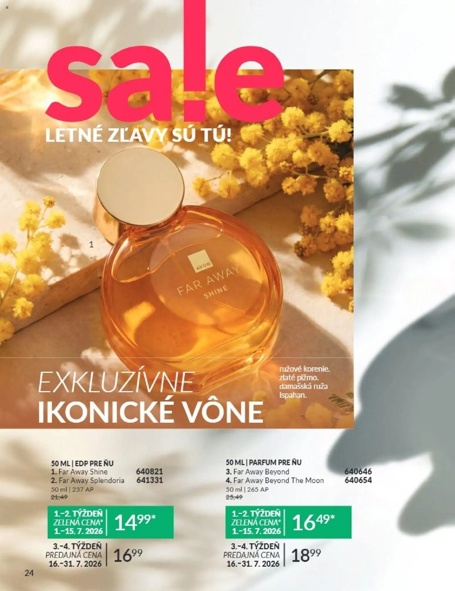 Nové Avon akcie – leták je platný od 01.07.2026 | Strana: 24