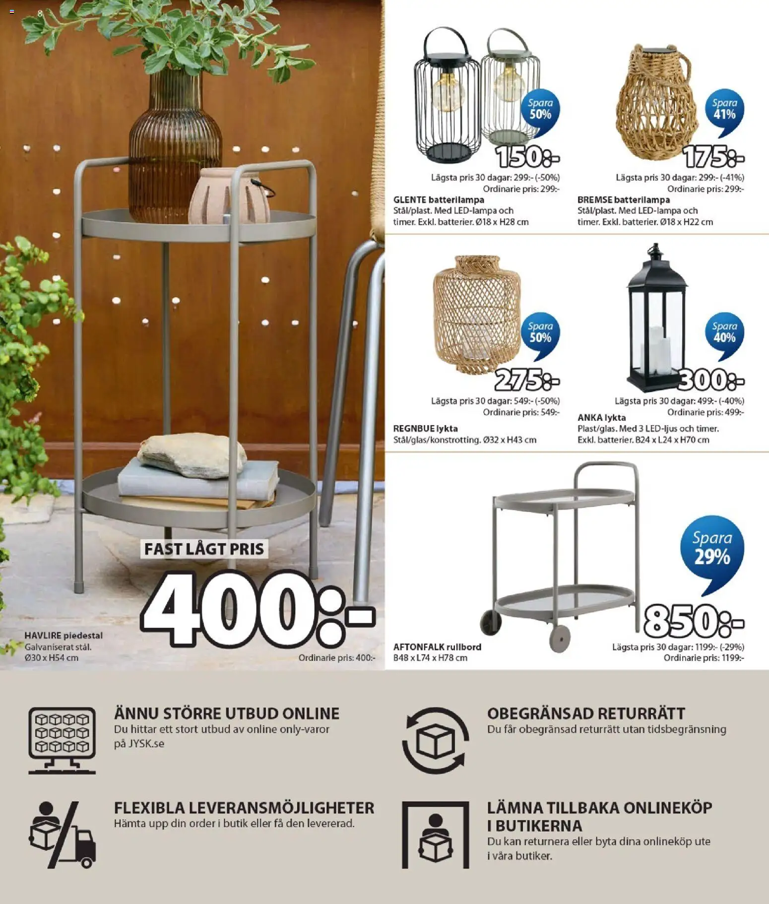 JYSK reklamblad aktuell från 29/06/2026 | Sida: 8