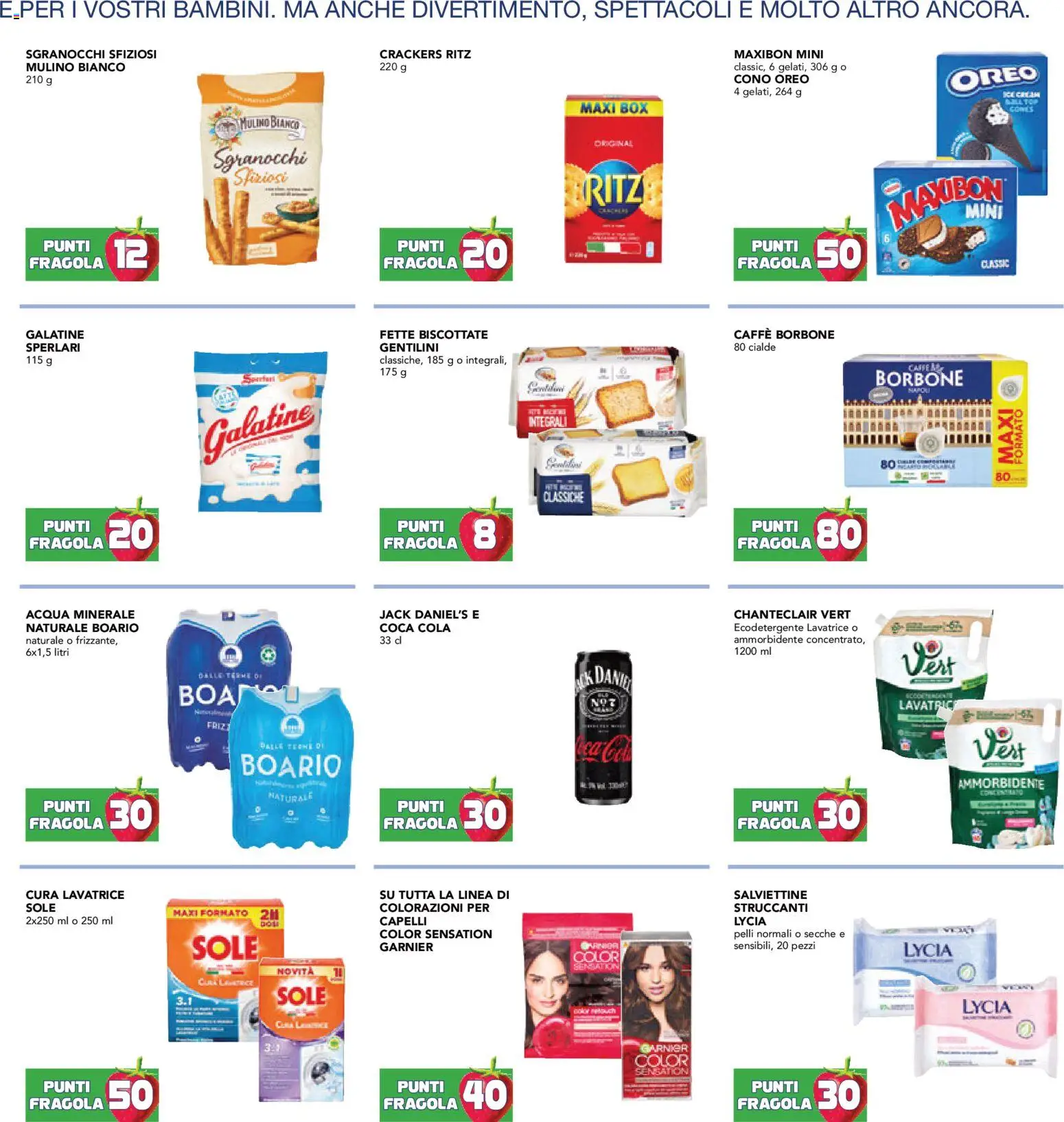 Volantino Esselunga S del 16/07/2026 | Pagina: 23 | Prodotti: Caffè, Crackers, Lavatrice, Coca Cola