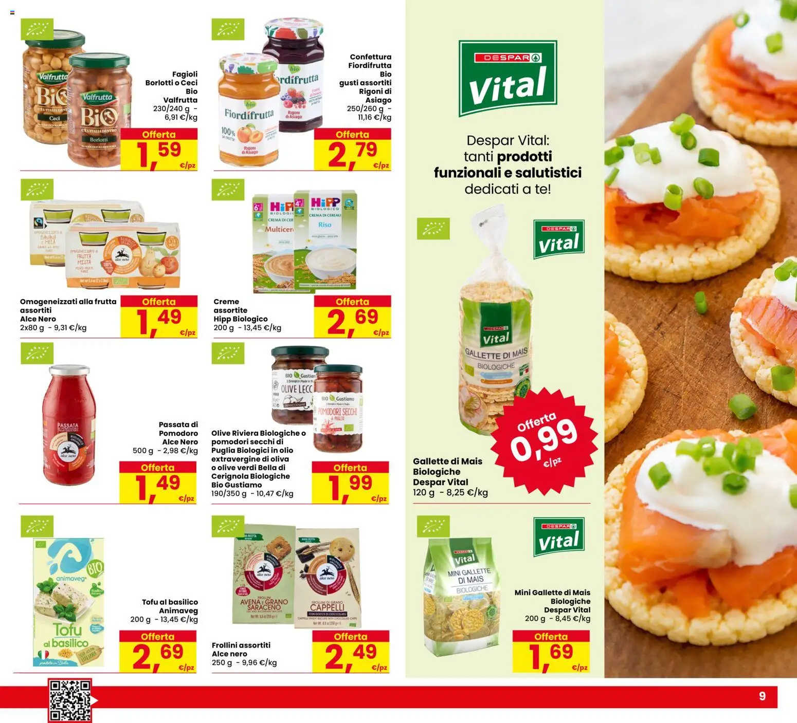 Volantino Eurospar del 23/07/2026 | Pagina: 9