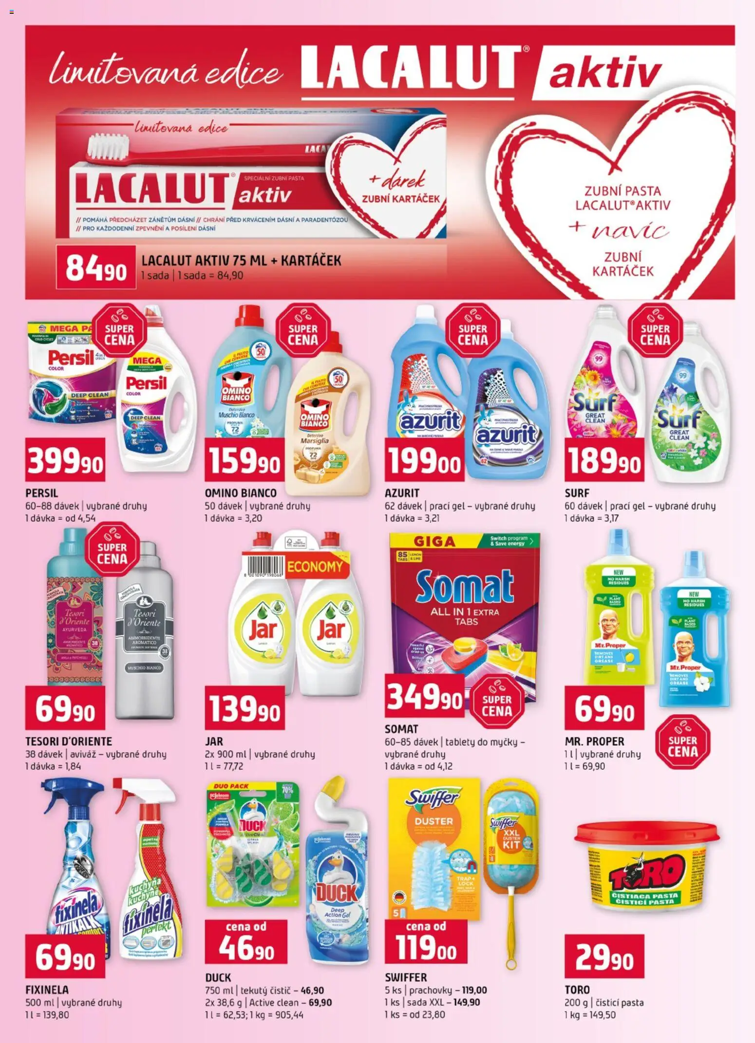 Terno leták od 22.07.2026 | Strana: 15 | Produkty: Zubní kartáček, Tablety do myčky, Tesori d'Oriente, Lacalut