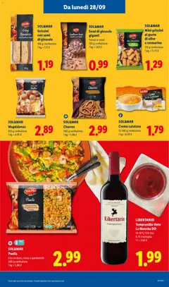 Anteprima del volantino Lidl volantino valido a partire dal 24/09/2026 | Pagina: 47 | Prodotti: Crema, Rosmarino, Grissini, Semi di girasole