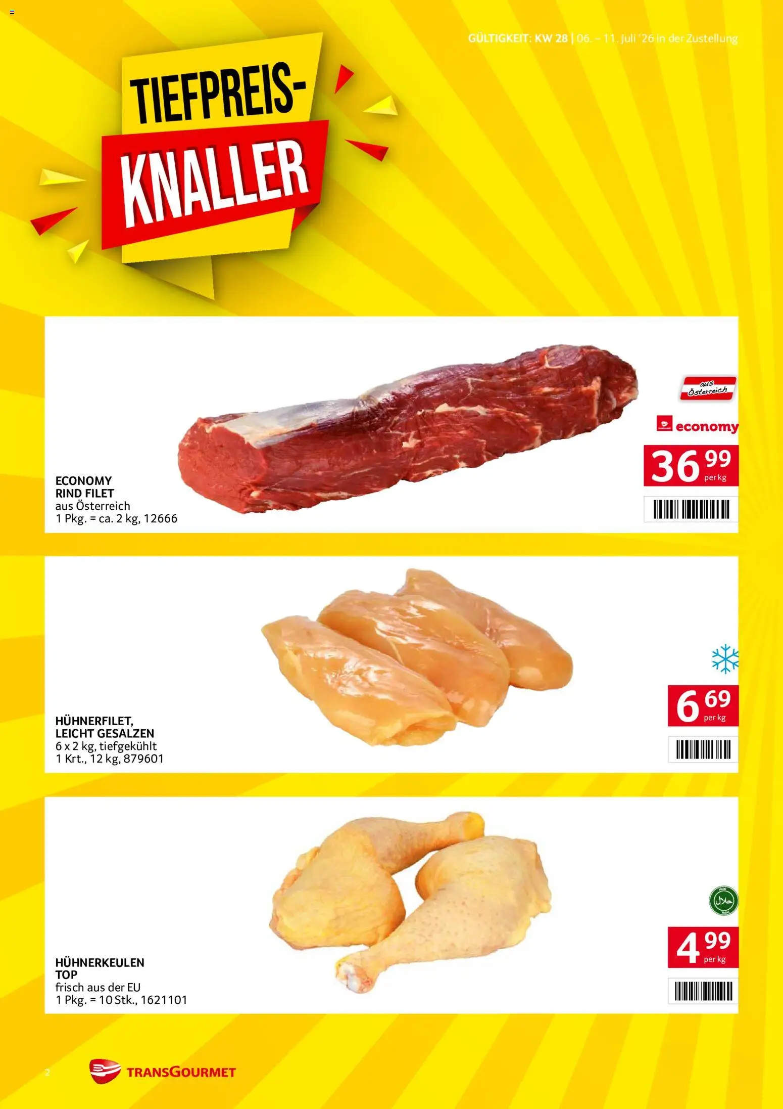 Transgourmet Zustellaktion gültig ab 06.07.2026 | Seite: 2