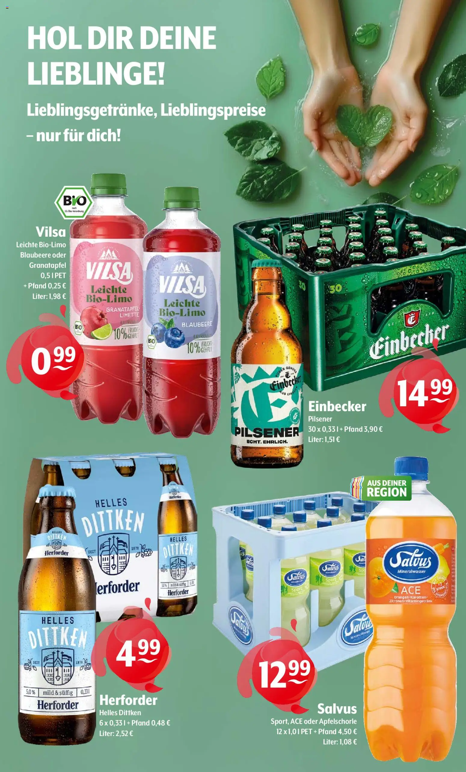 Getränke Hoffmann - Nordrhein - Westfalen – gültig ab 04.05.2026 | Seite: 9 | Produkte: Granatapfel, Mineralwasser, Limette