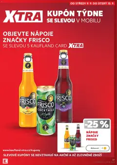 Náhled letáku FRISCO MOJITO STYLE, FRISCO COCKTAILS MOJITO STYLE od 09.09.2026 | Strana: 37