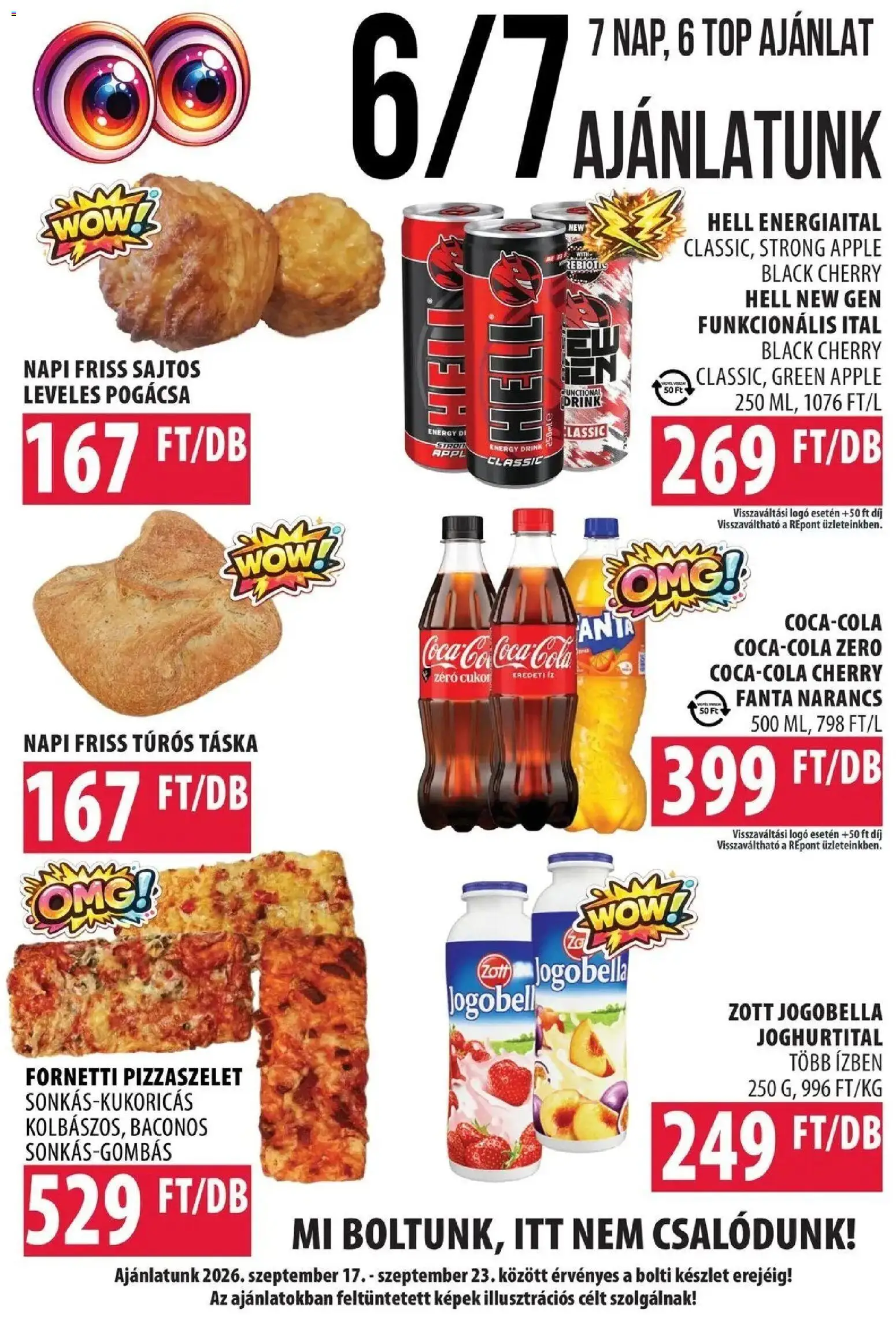 COOP Szolnok akciós újság Székesfehérvár - 2026.09.17. -tól/töl > akció, lapozható szórólap 🛍️ | Oldal: 5 | Termékek: Jogobella, Narancs, Pogácsa, Cukor