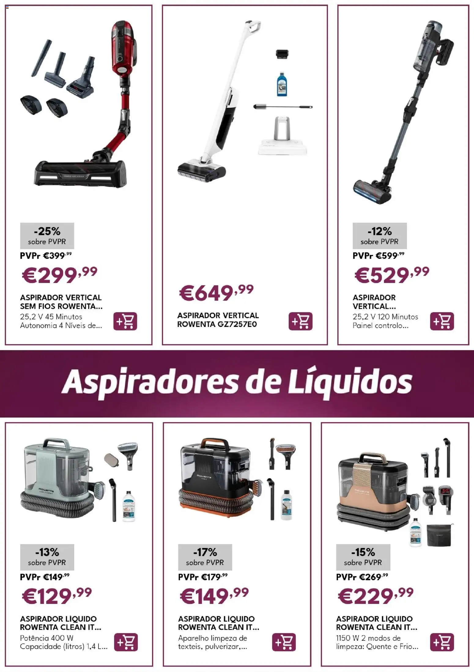 Radio Popular Limpeza ao melhor preço │ válido de 16/07/2026 | Página: 5 | Produtos: Aspirador