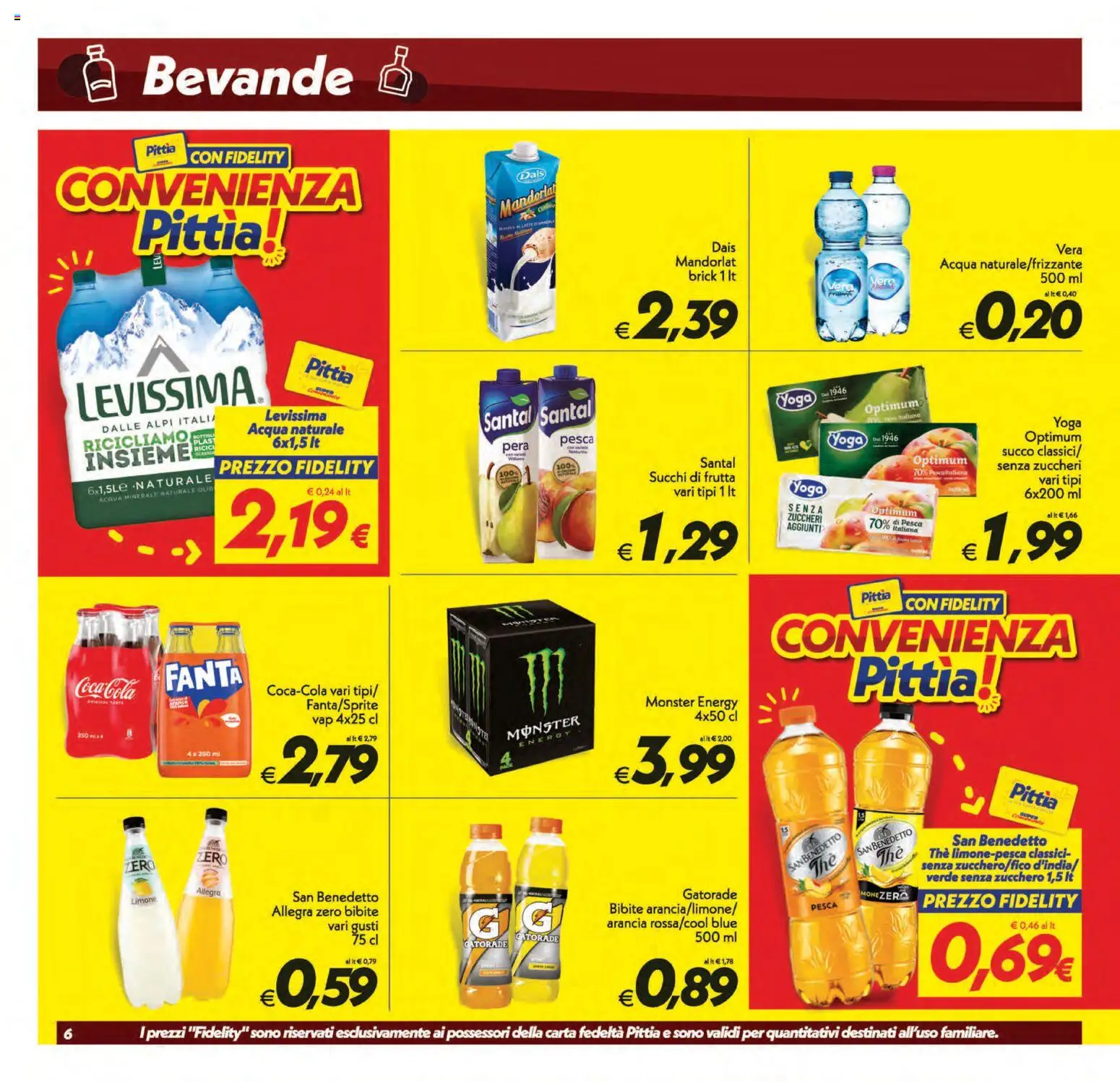 Volantino SuperConveniente del 21/08/2026 | Pagina: 6 | Prodotti: Zucchero, Pesca, Acqua naturale, Arancia