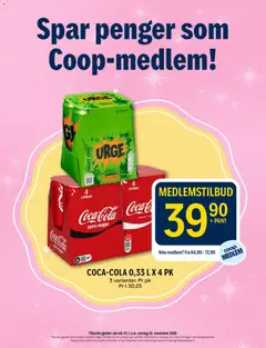 Forhåndsvisning av Coop Prix kundeavis gyldig fra 26/10/2026 | Side: 23 | Produkter: Ved