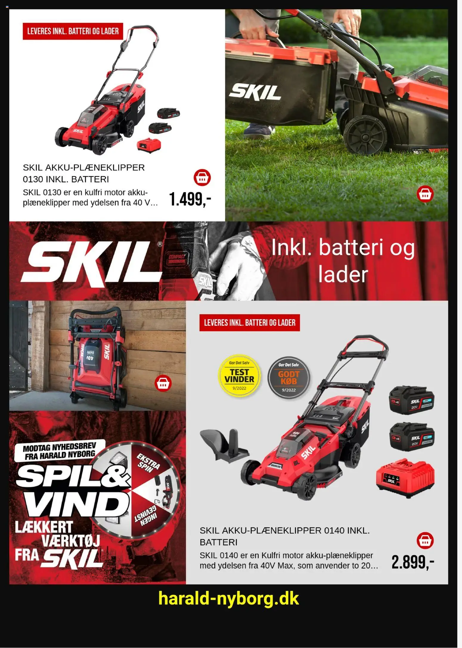 Harald Nyborg tilbudsavis – gyldig fra 05.05.2026 | Side: 4 | Produkter: Søm, Batteri