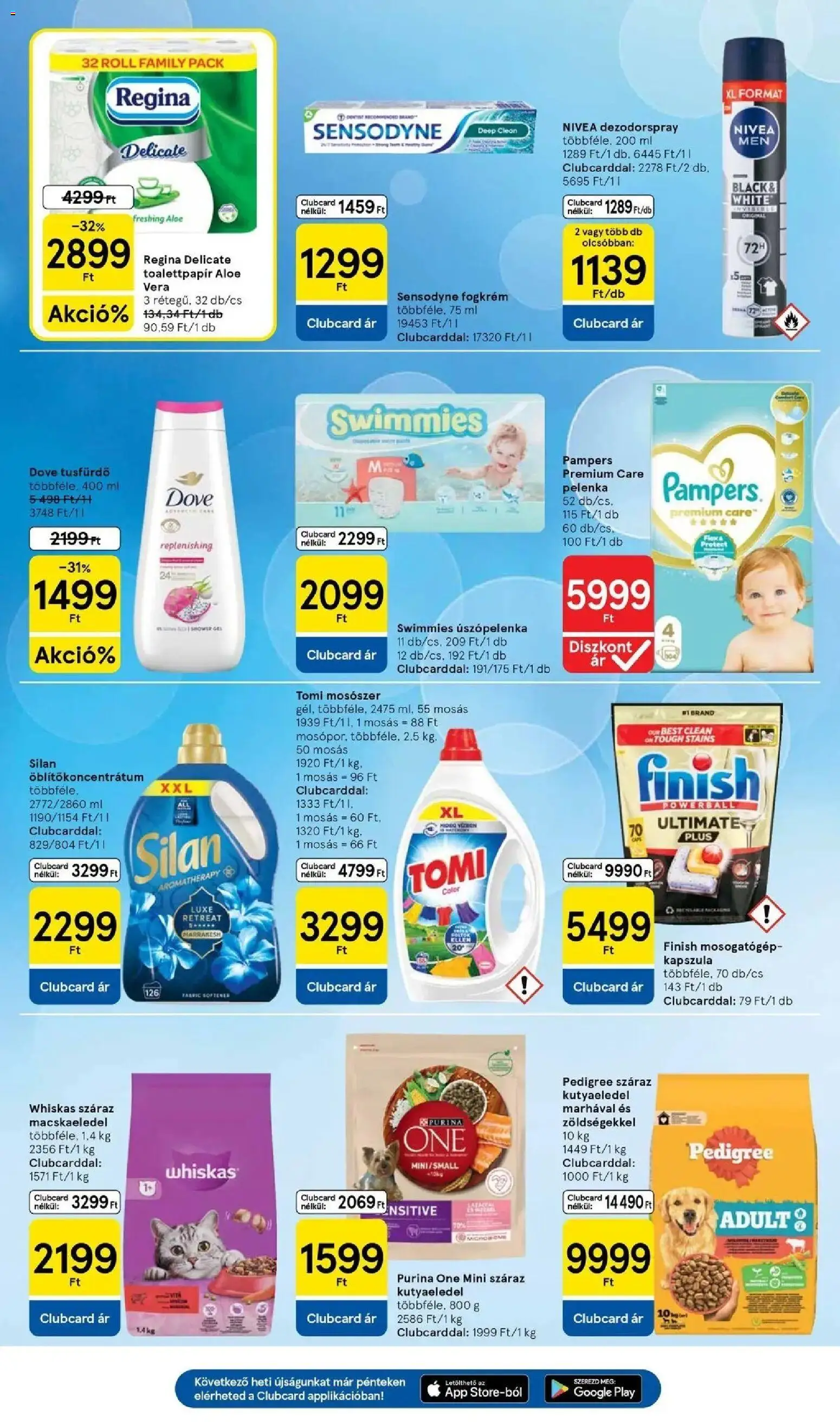 Tesco akciós ujság - amely érvényes a következő dátumtól: 2026.08.18. | Oldal: 7 | Termékek: Kapszula, Pampers, Whiskas, Pelenka