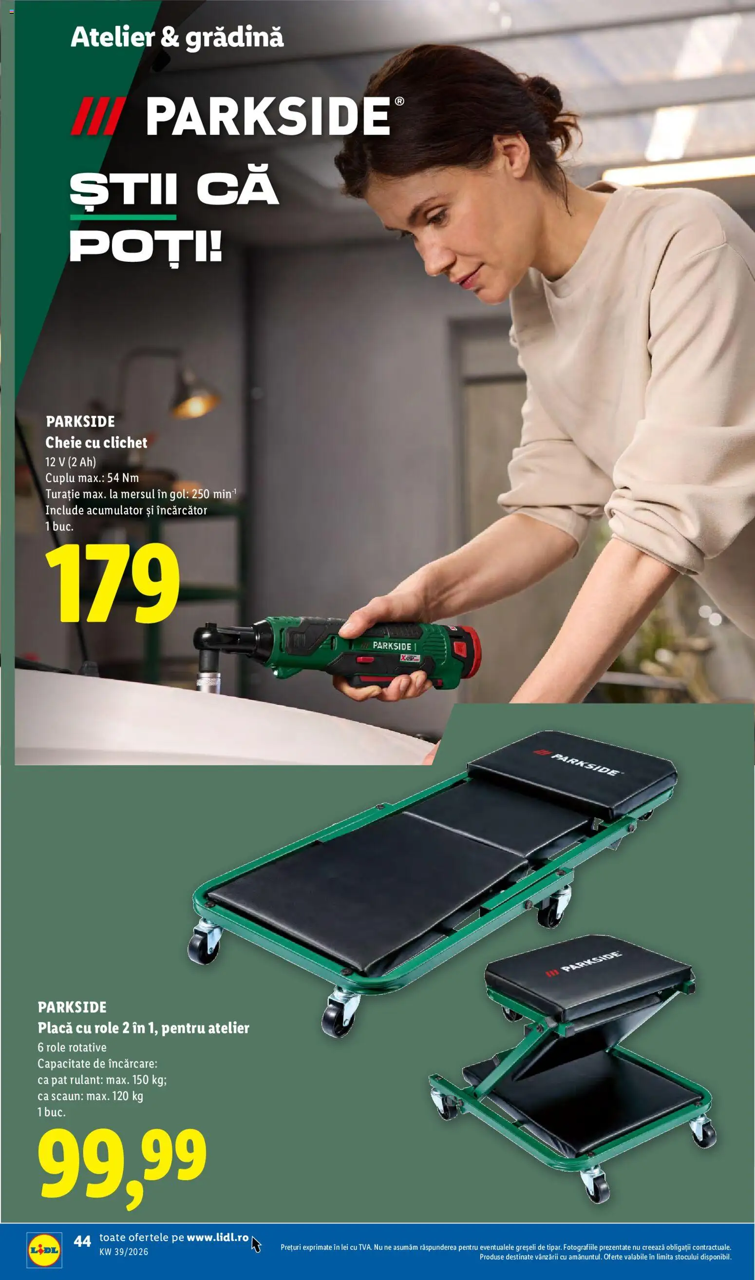 Noul catalog Lidl – valabil de la 21.09.2026 | Pagină: 44