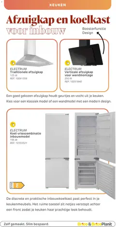 Brico Plan-it - Onze opbergingcatalogus - Voorbeeld van een folder van Brico Plan-it, geldig van 20.02.2026 | Pagina: 45 | Producten: Afzuigkap, Koelkast