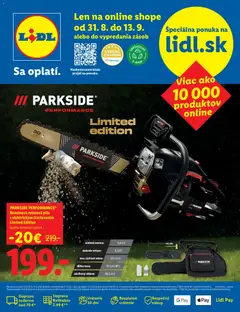 Lidl leták platný od 31.08.2026