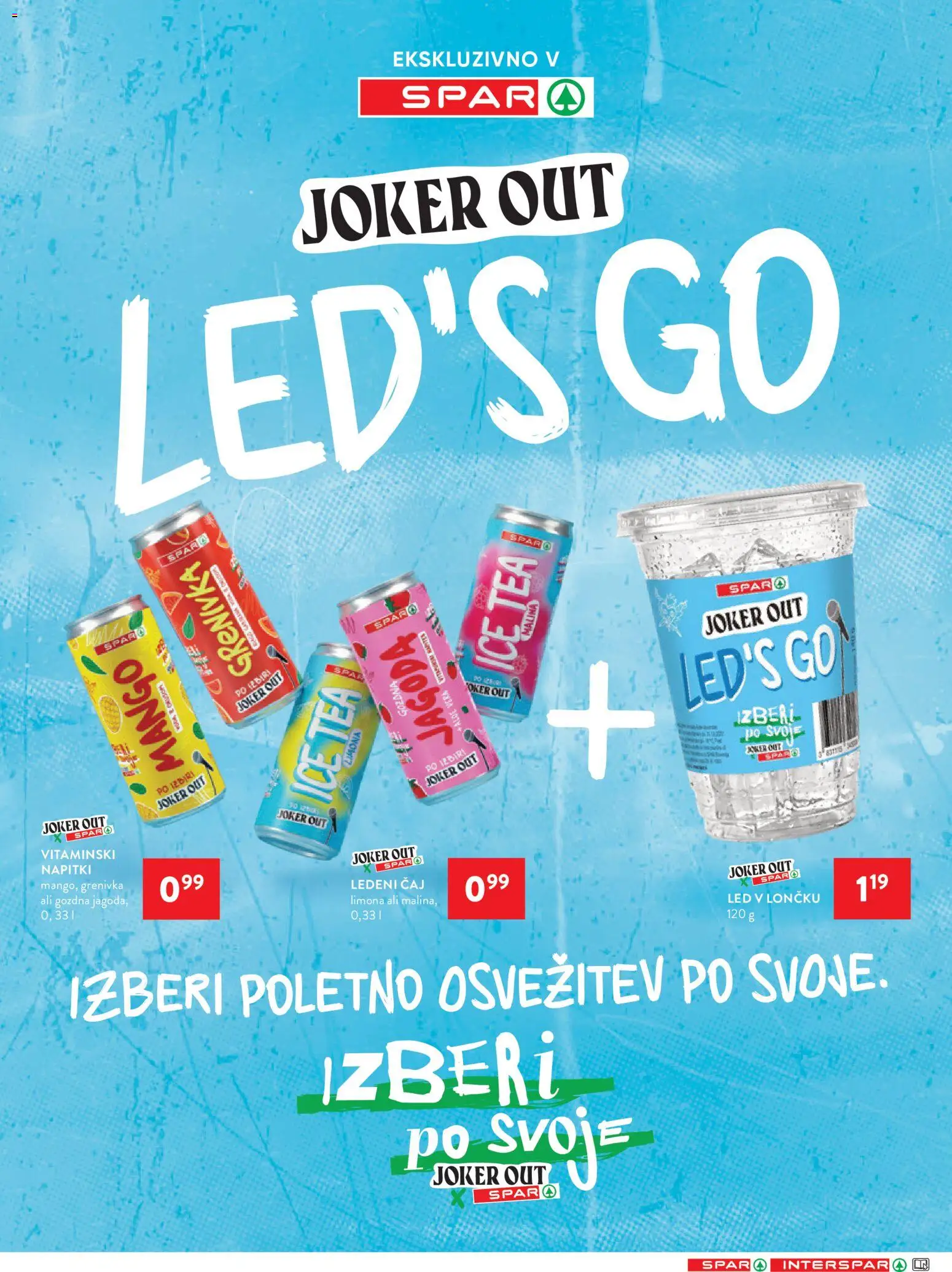 Novi Spar katalog ponudbe – veljaven od 05.08.2026 | Stran: 23 | Izdelki: Aloe Vera, Ledeni čaj, Grenivka, Limona
